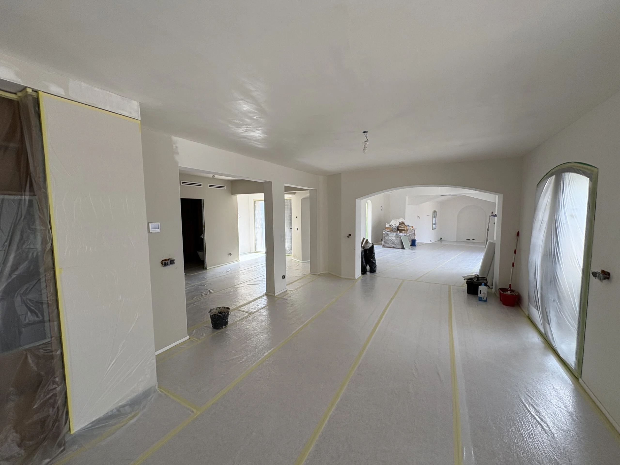 peinture interieur avec protection